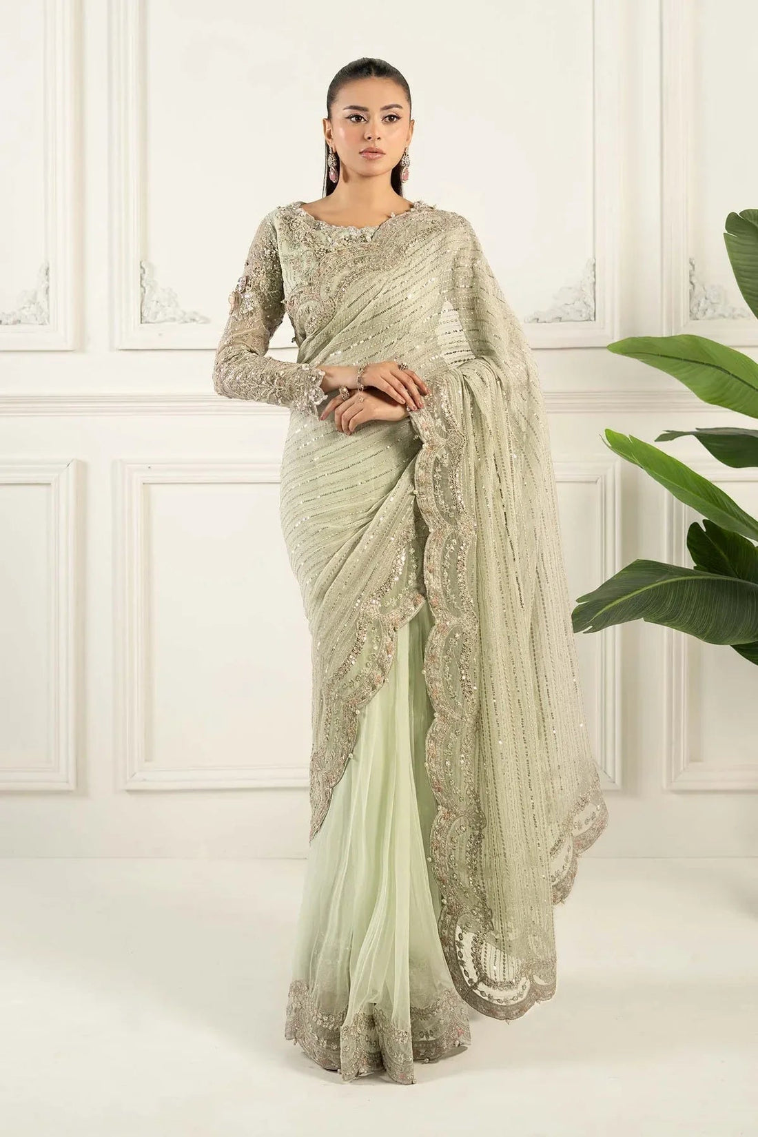 Maria B | Formal Wears | SF-EF25-38 - Aqsa Fabrics