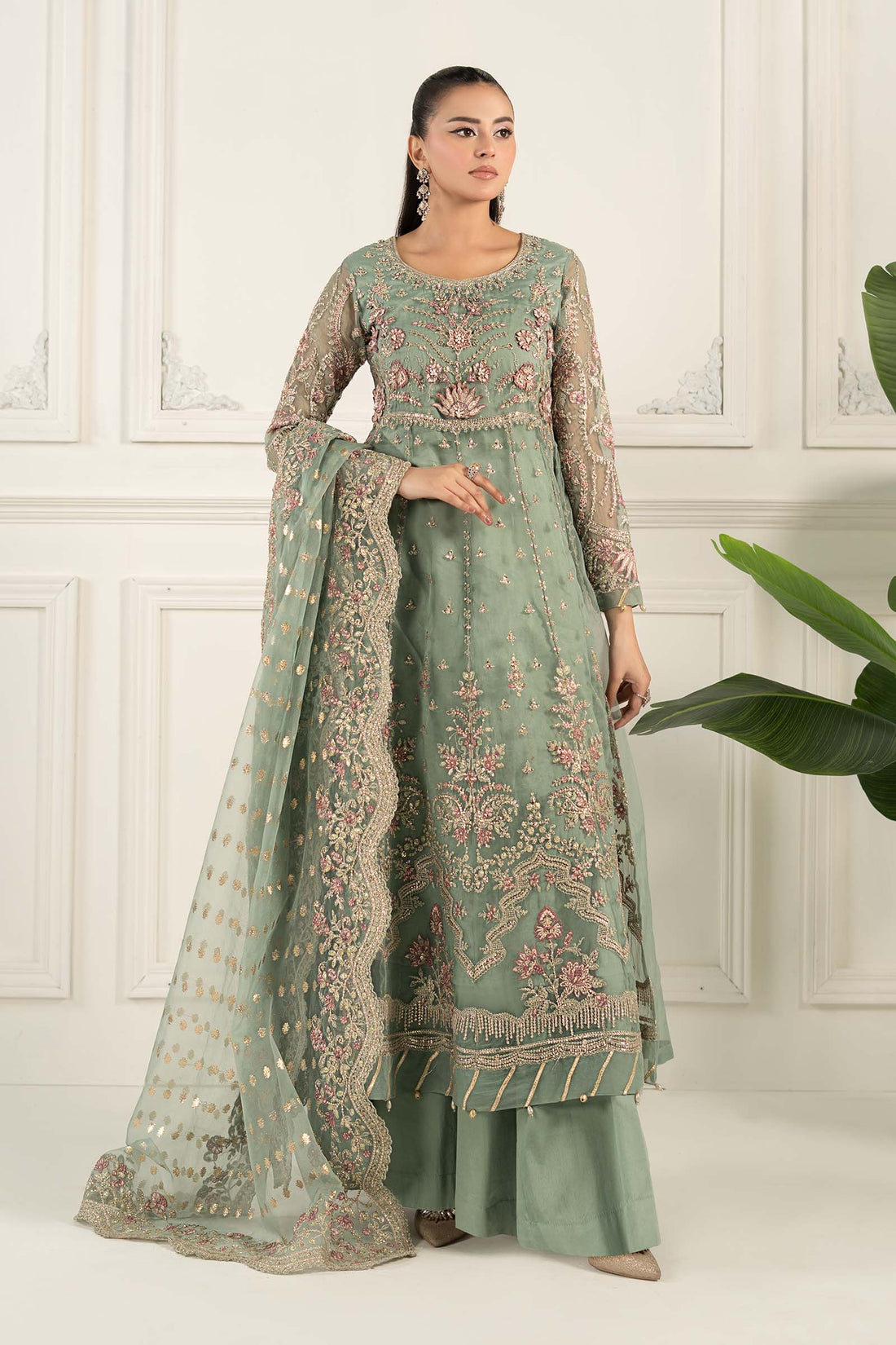 Maria B | Formal Wears | SF-EF25-40 - Aqsa Fabrics