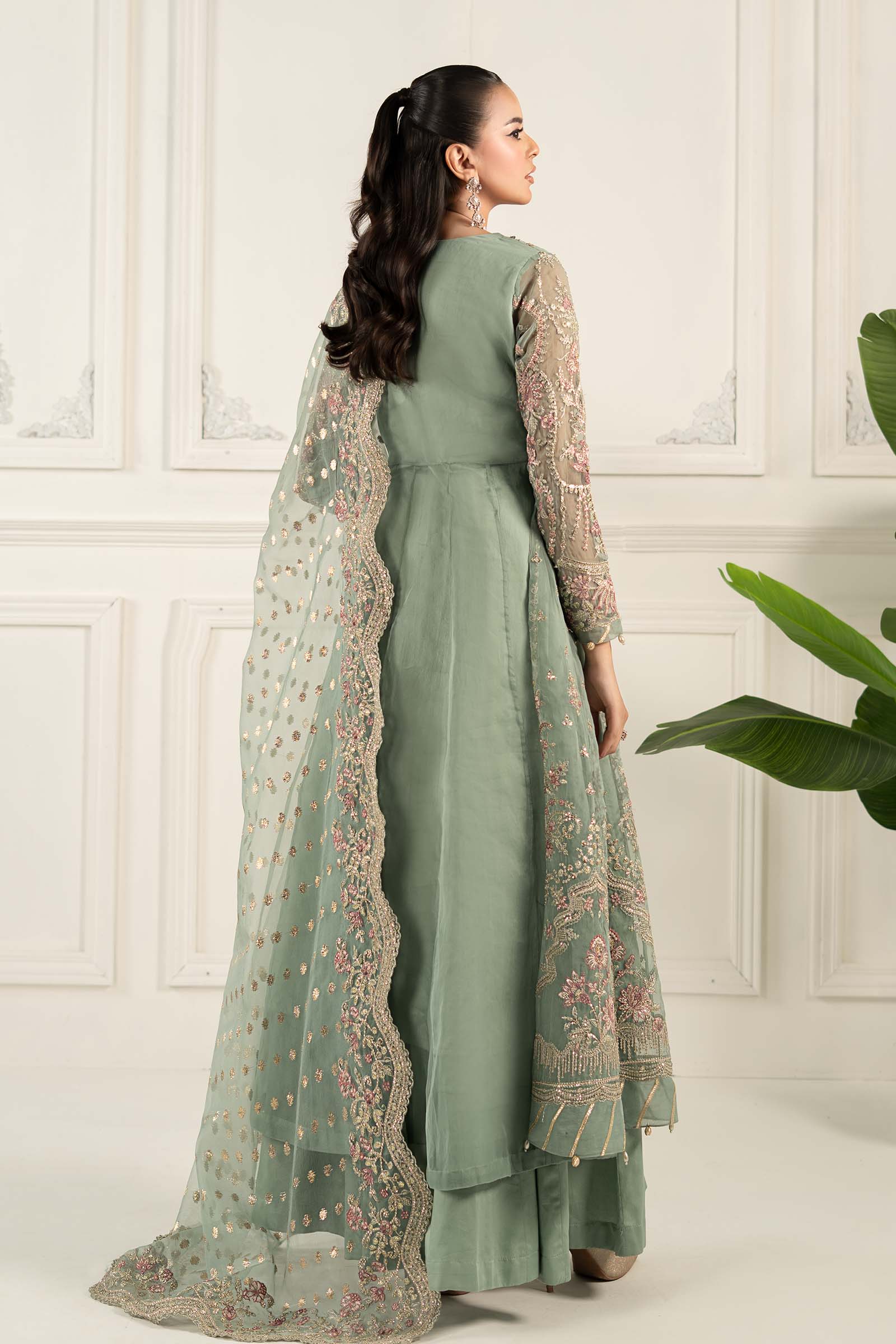 Maria B | Formal Wears | SF-EF25-40 - Aqsa Fabrics