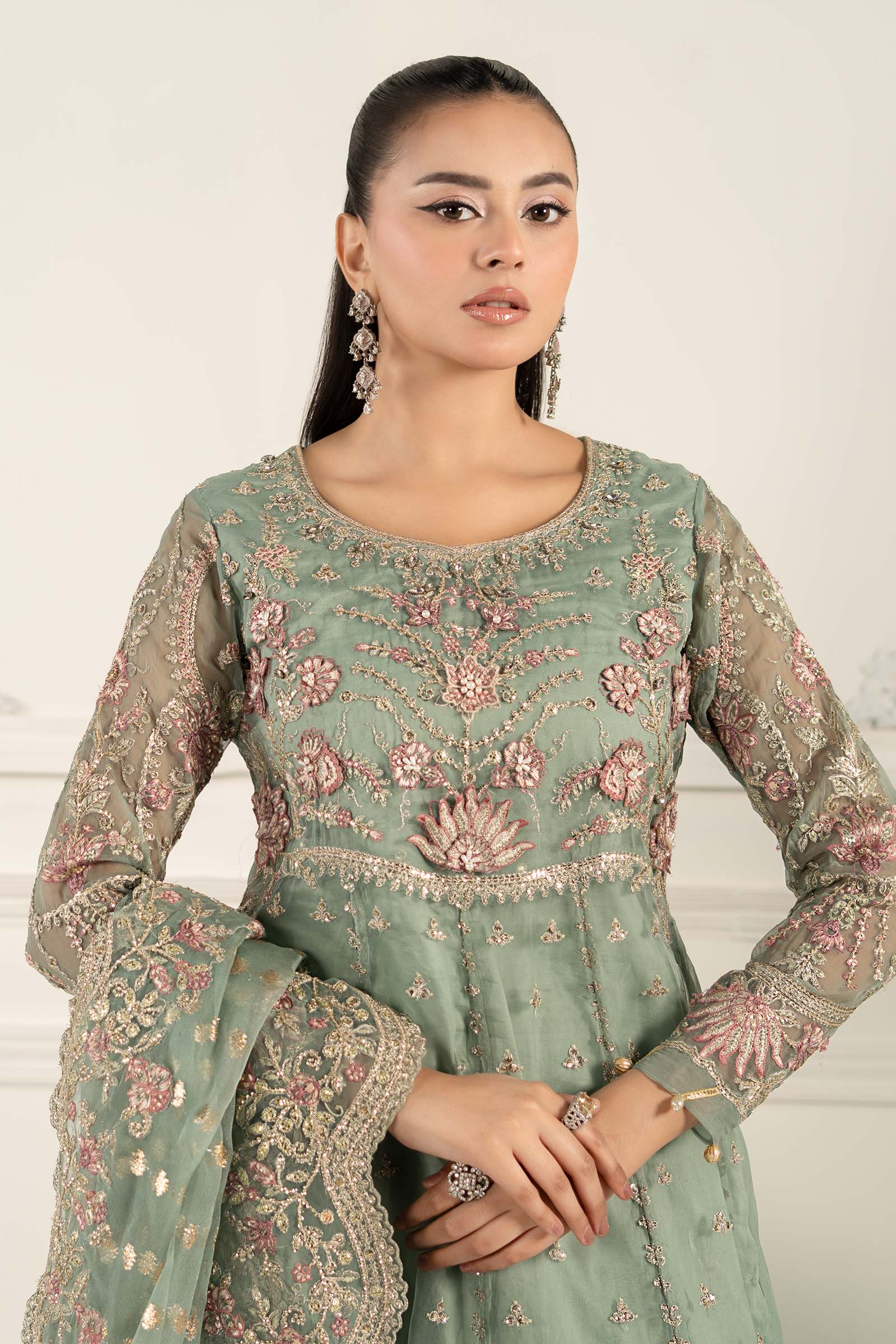 Maria B | Formal Wears | SF-EF25-40 - Aqsa Fabrics