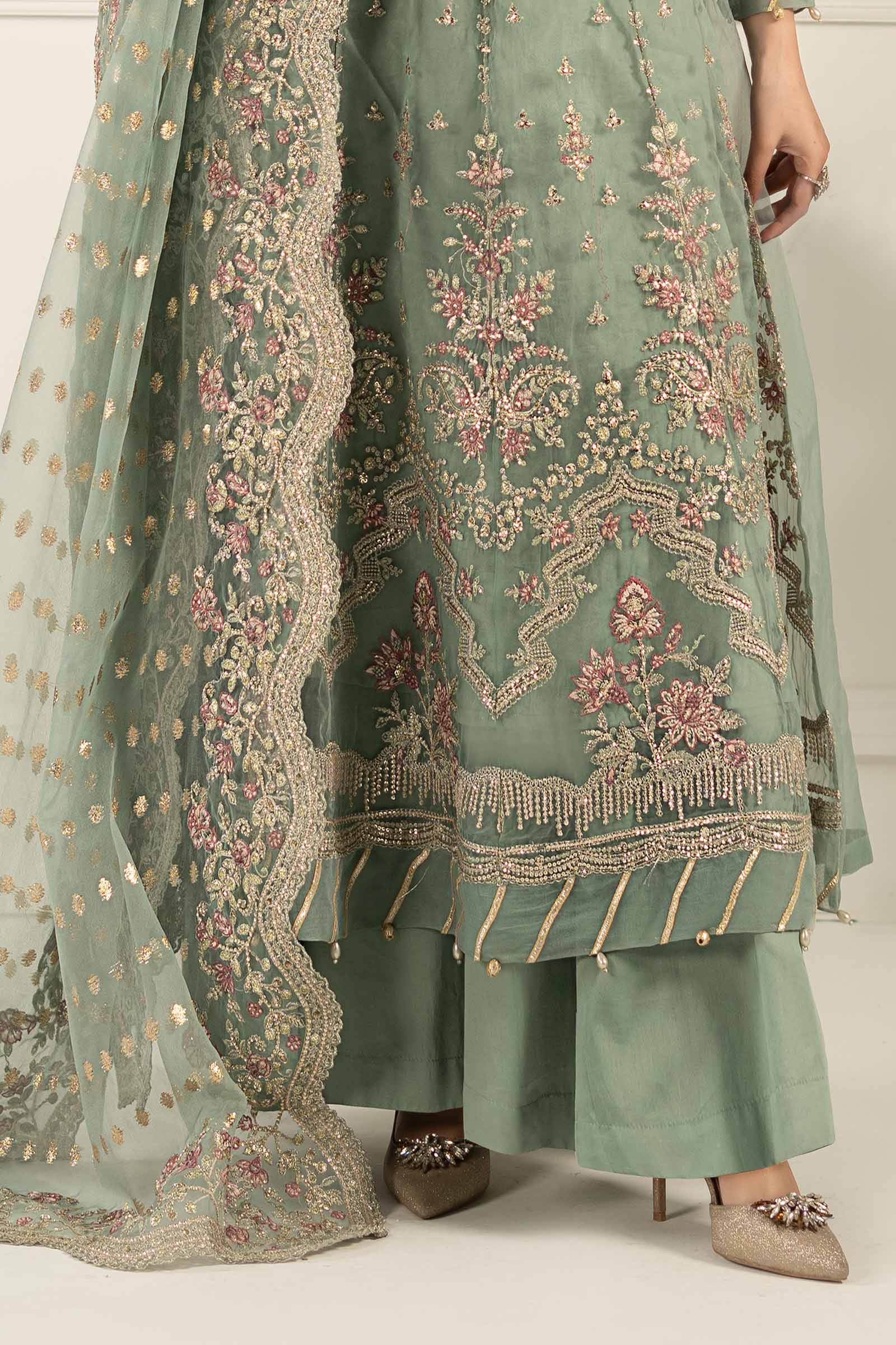 Maria B | Formal Wears | SF-EF25-40 - Aqsa Fabrics