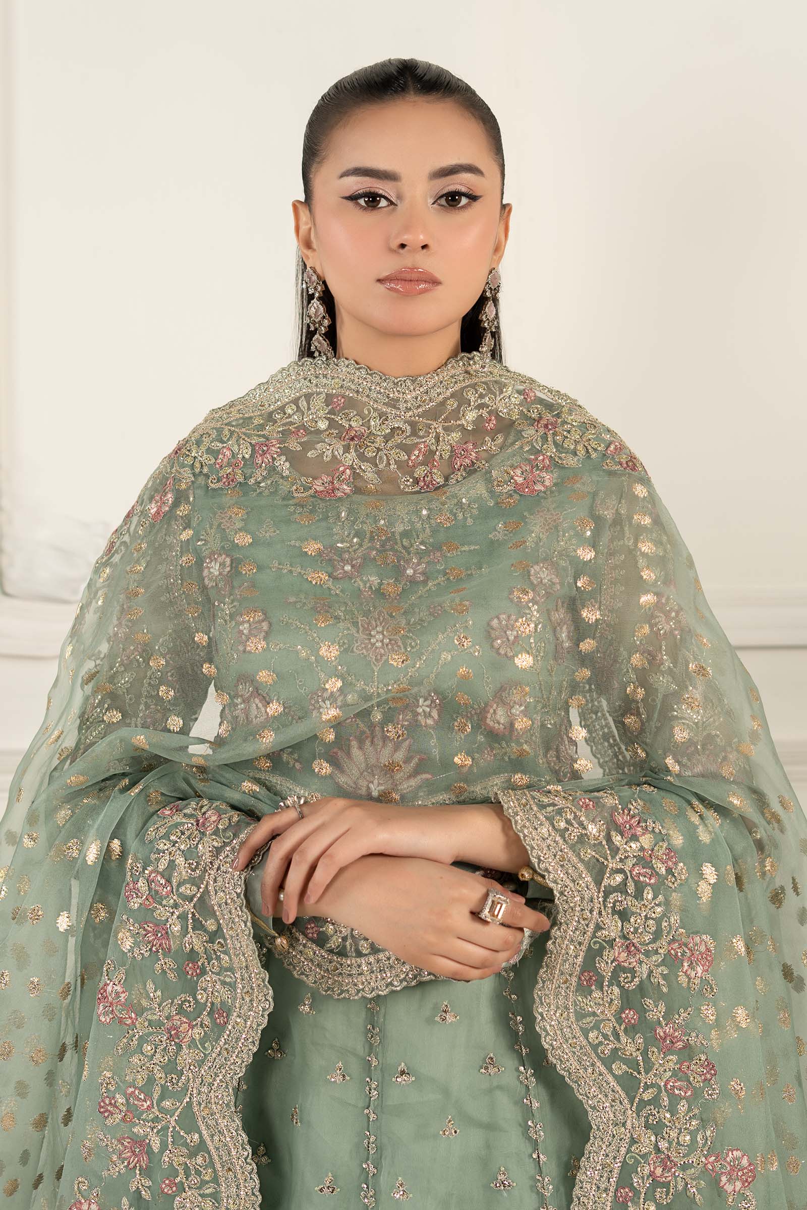 Maria B | Formal Wears | SF-EF25-40 - Aqsa Fabrics