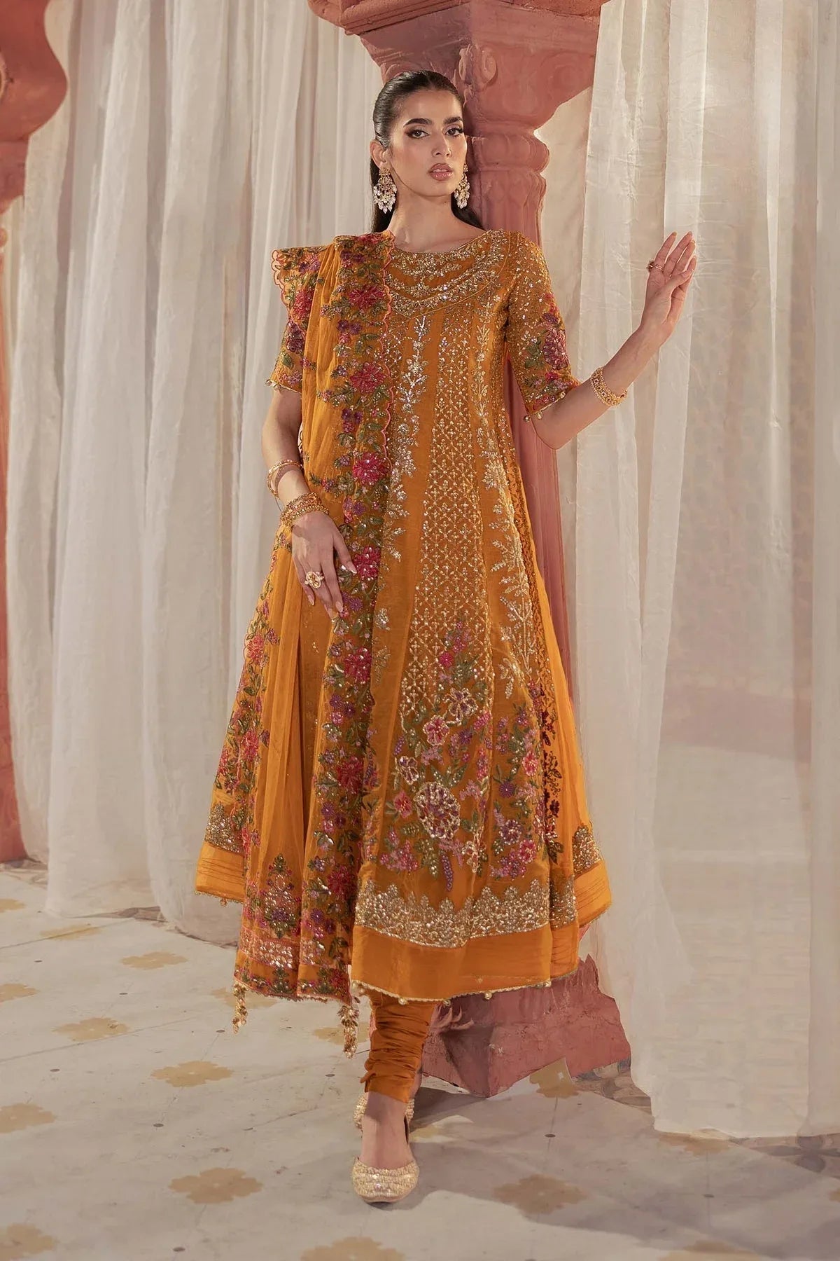Maria B | Formal Wears | SF-EF25-42 - Aqsa Fabrics