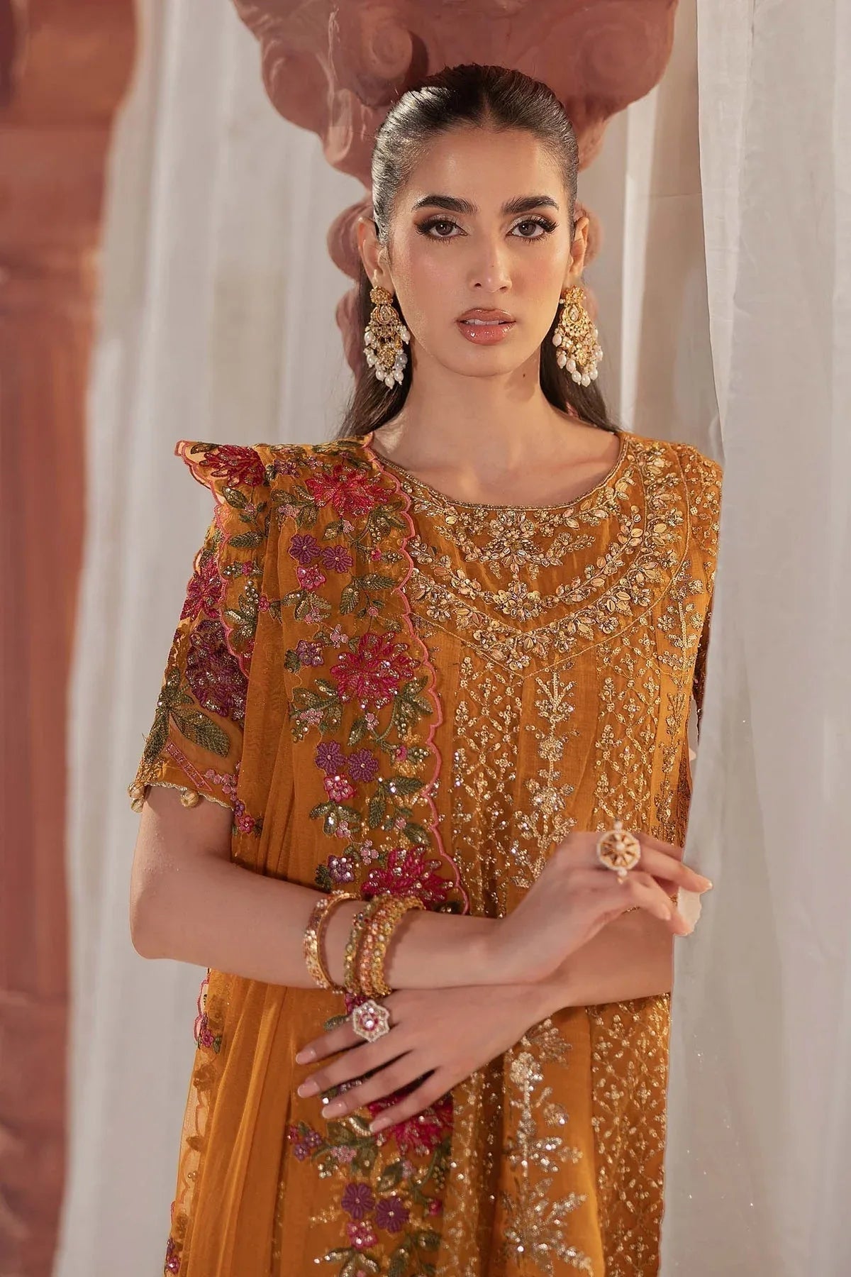 Maria B | Formal Wears | SF-EF25-42 - Aqsa Fabrics