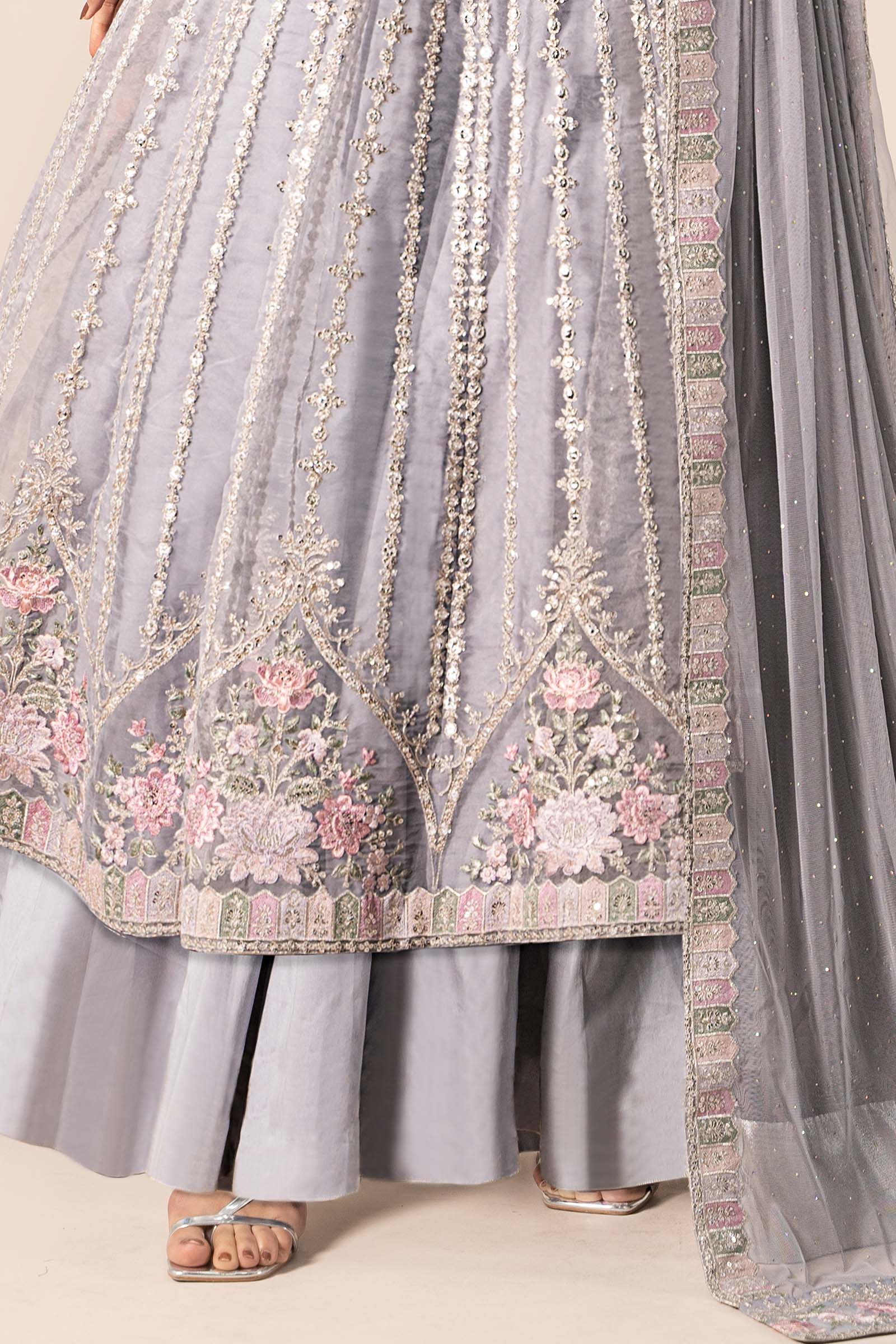 Maria B | Formal Wears | SF-EF25-43 - Aqsa Fabrics