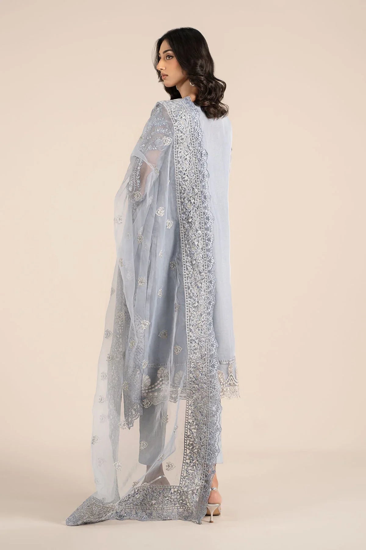 Maria B | Formal Wears | SF-EF25-51 - Aqsa Fabrics