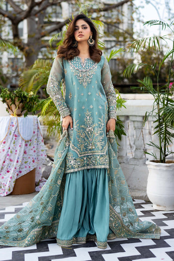 Maria B | Formal Wears | SF-EF25-53 - Aqsa Fabrics