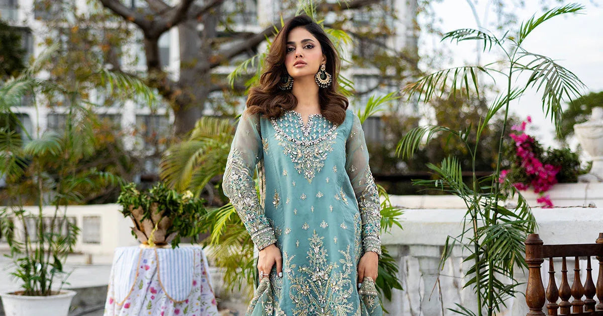Maria B | Formal Wears | SF-EF25-53 - Aqsa Fabrics