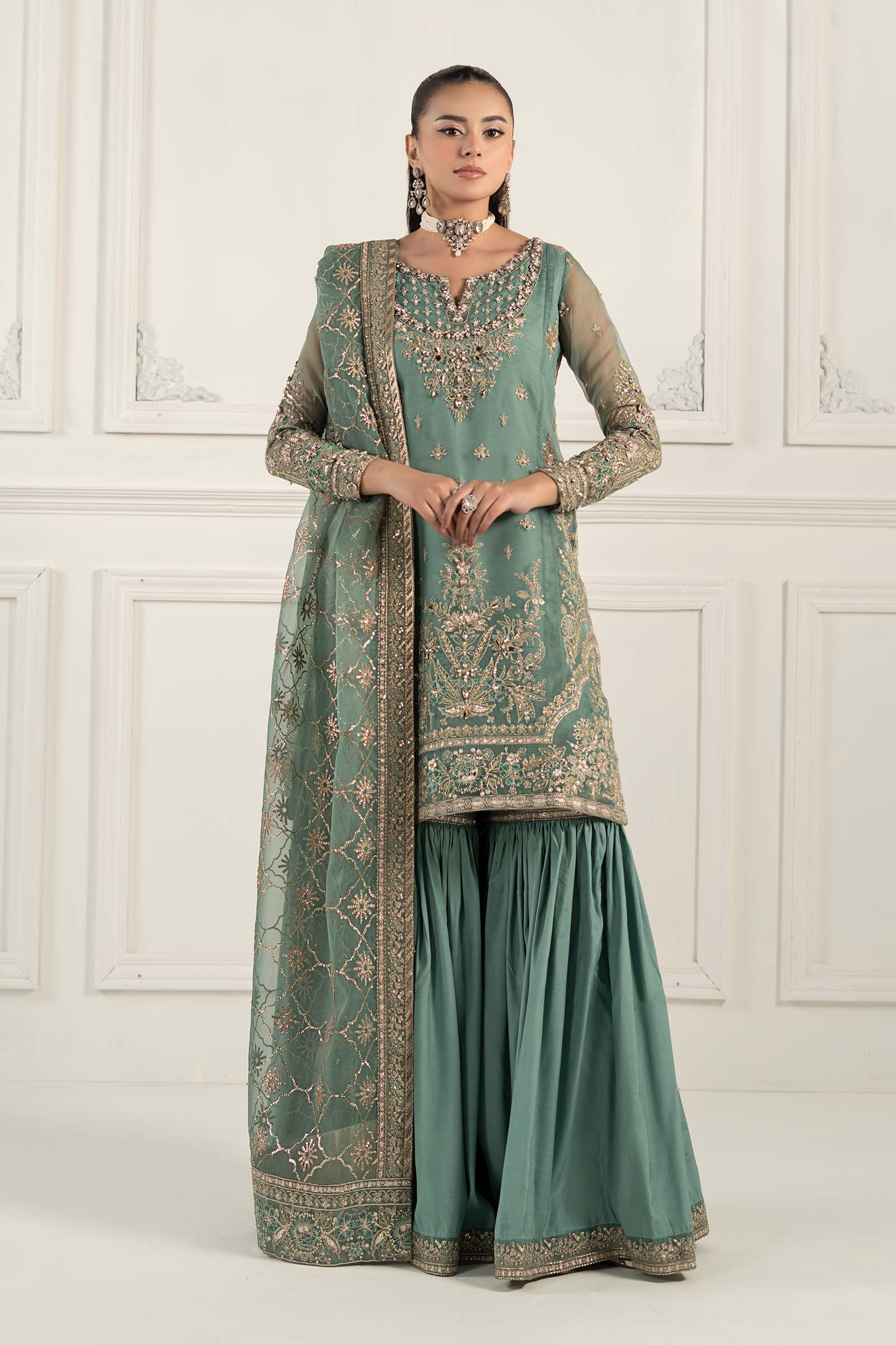 Maria B | Formal Wears | SF-EF25-53 - Aqsa Fabrics