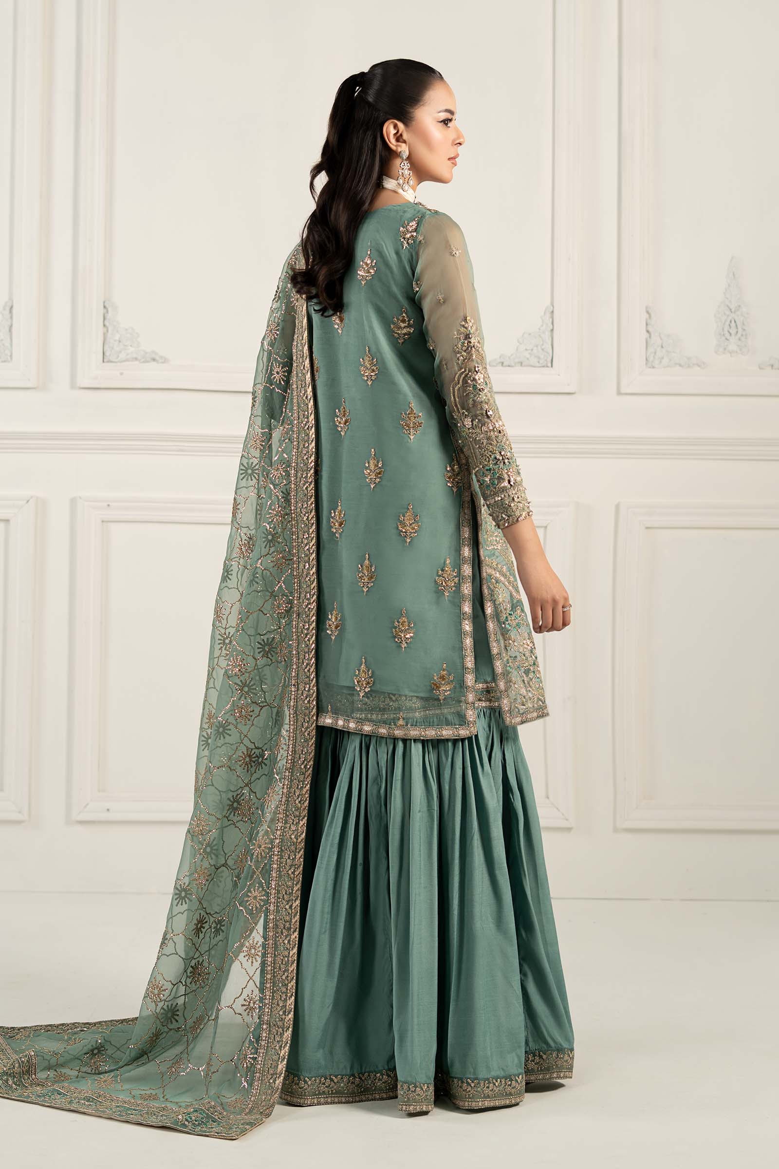 Maria B | Formal Wears | SF-EF25-53 - Aqsa Fabrics