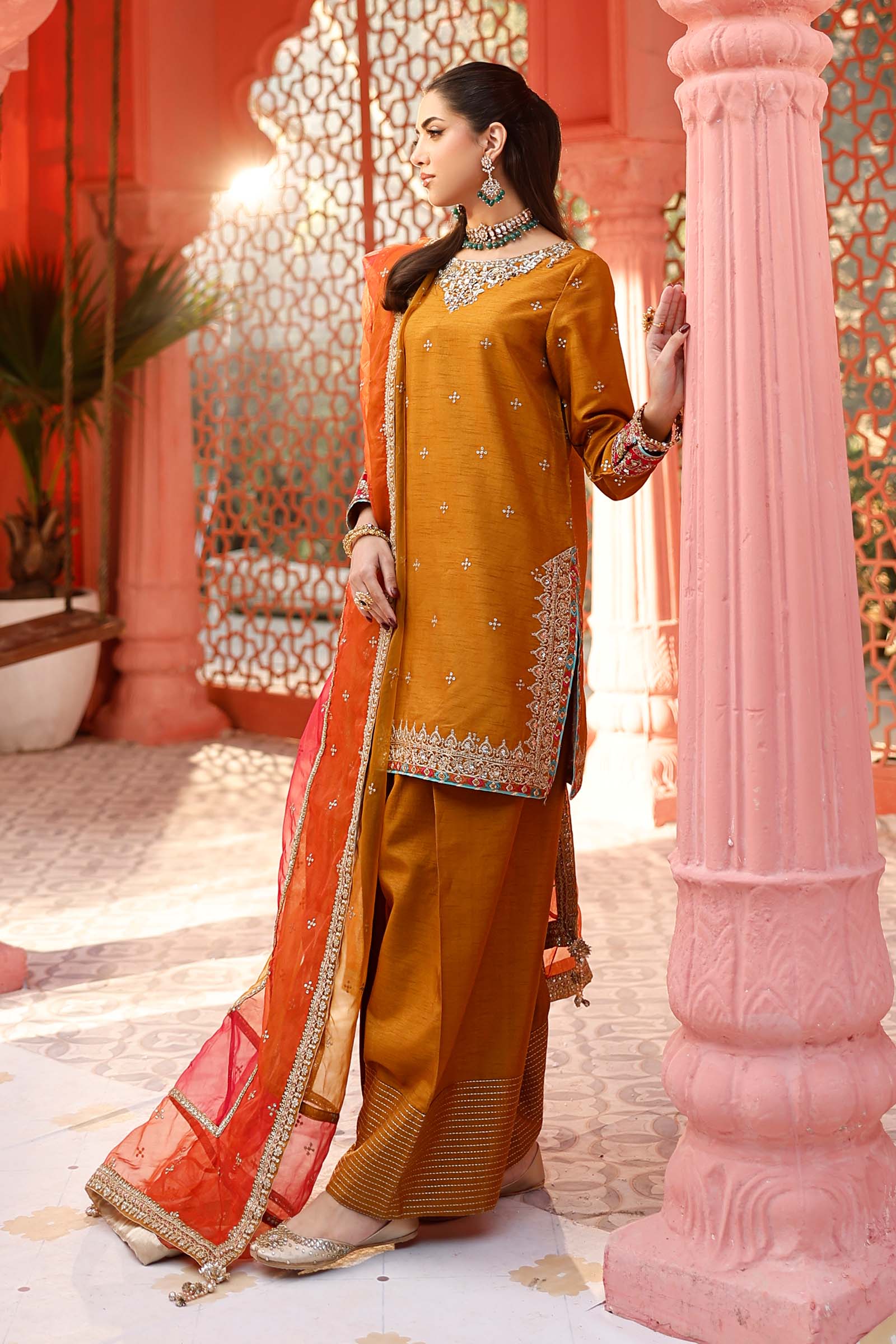 Maria B | Formal Wears | SF-EF25-61 - Aqsa Fabrics