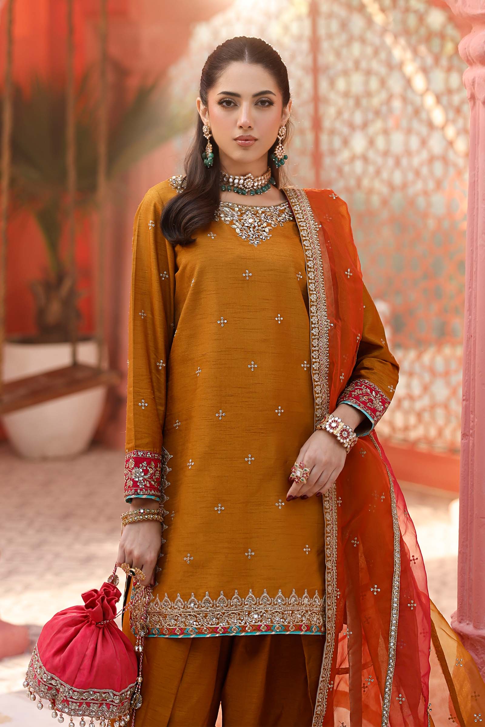 Maria B | Formal Wears | SF-EF25-61 - Aqsa Fabrics