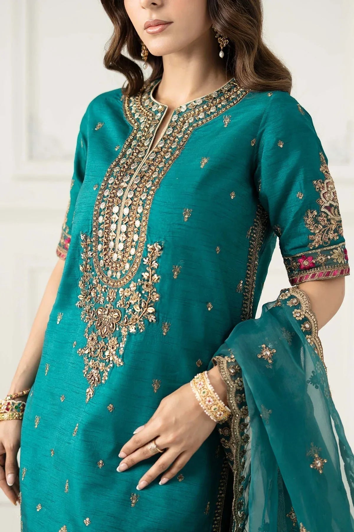 Maria B | Formal Wears | SF-EF25-63 - Aqsa Fabrics