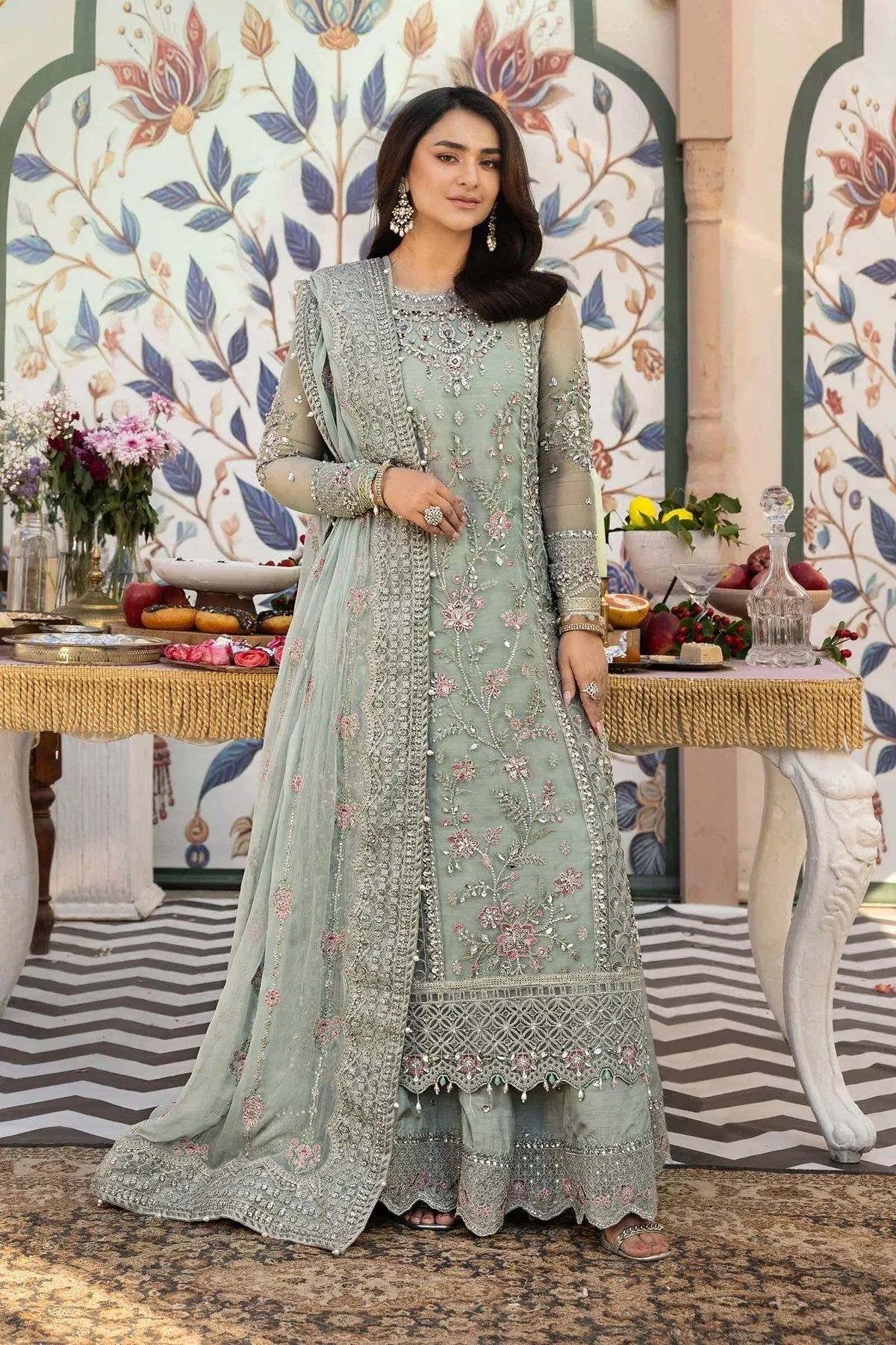 Maria B | Formal Wears | SF-EF25-65 - Aqsa Fabrics