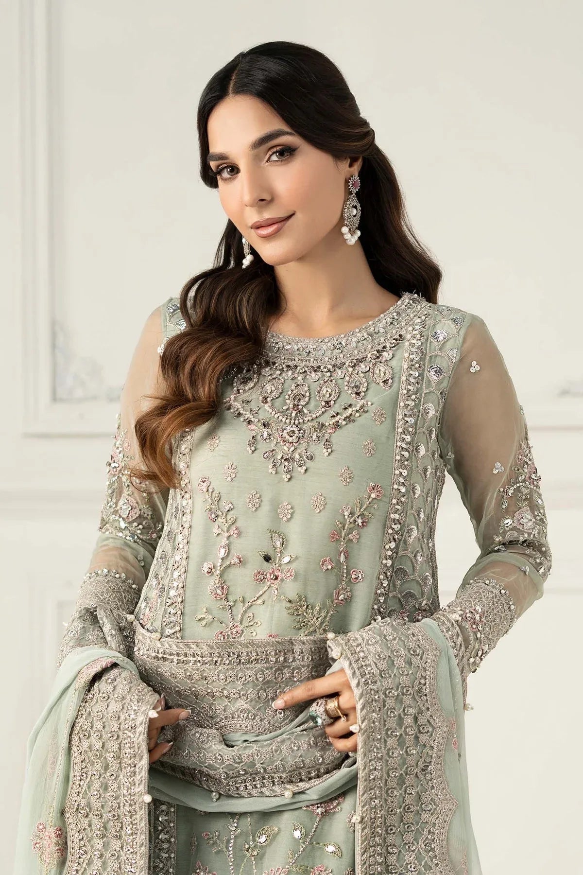 Maria B | Formal Wears | SF-EF25-65 - Aqsa Fabrics