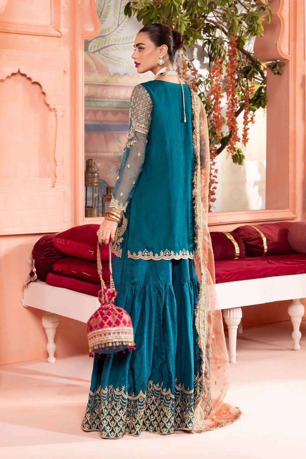 Maria B | Formal Wears | SF-PF24-04 - Aqsa Fabrics