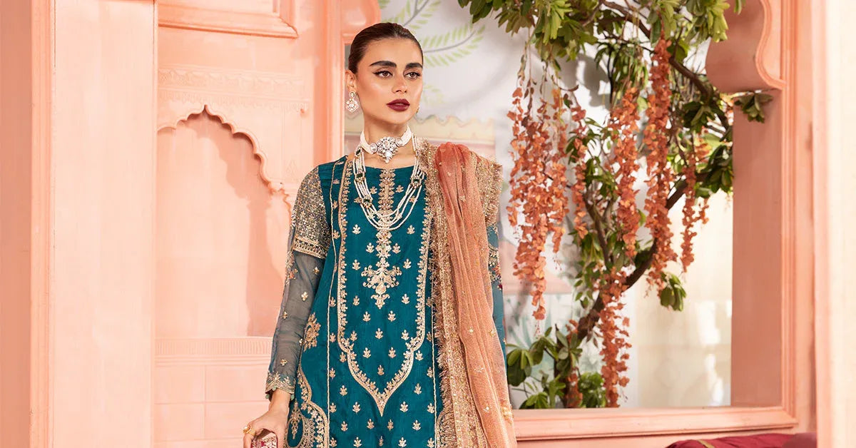 Maria B | Formal Wears | SF-PF24-04 - Aqsa Fabrics