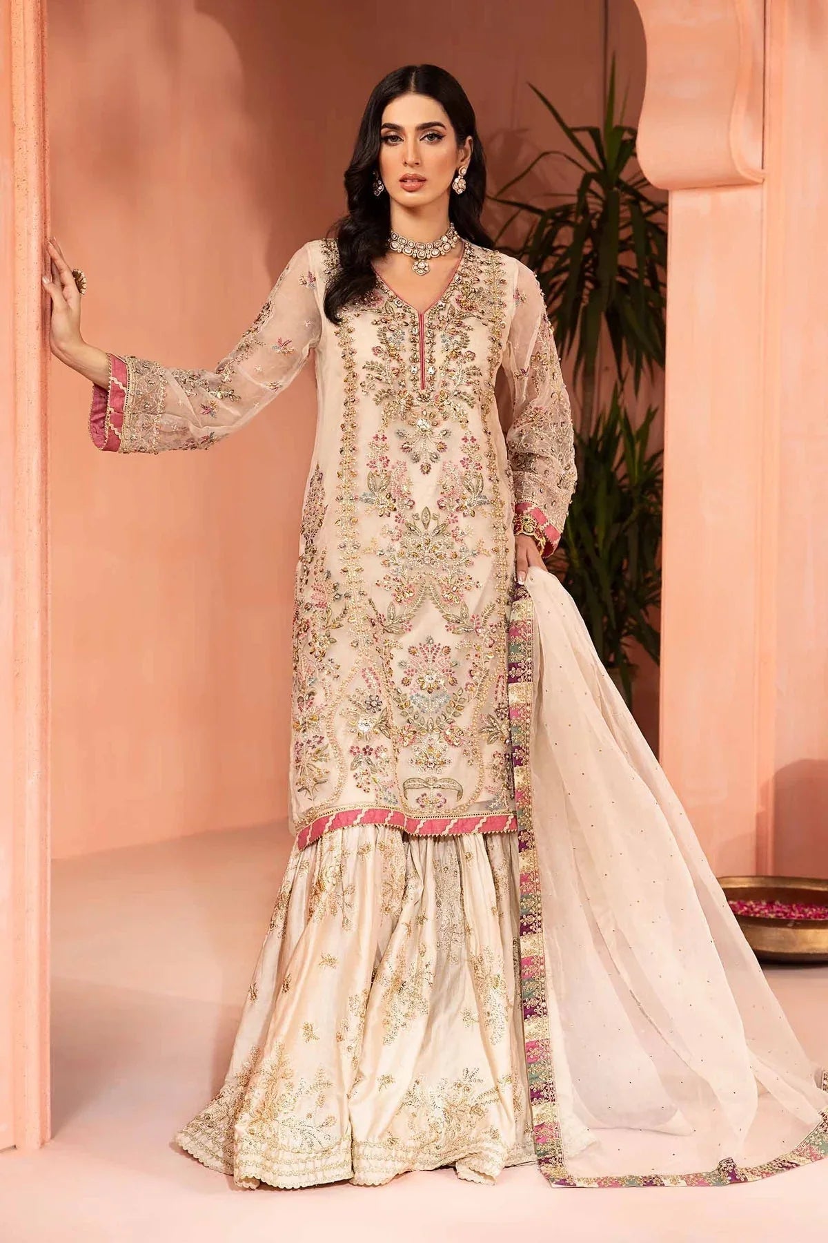 Maria B | Formal Wears | SF-PF24-05 - Aqsa Fabrics