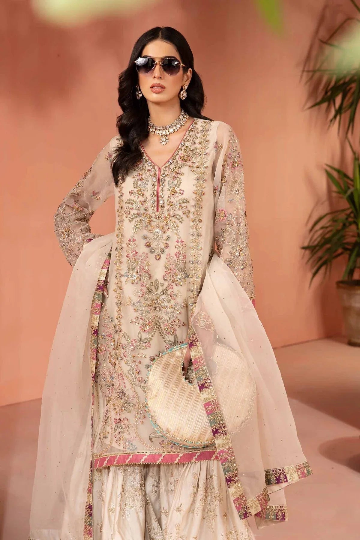 Maria B | Formal Wears | SF-PF24-05 - Aqsa Fabrics