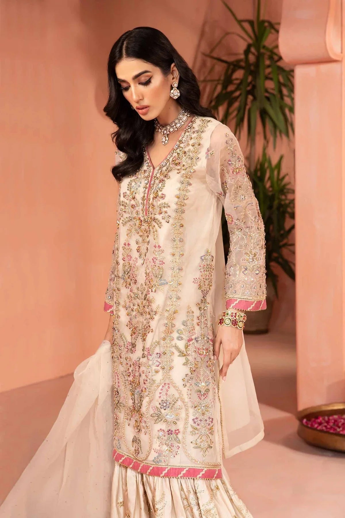 Maria B | Formal Wears | SF-PF24-05 - Aqsa Fabrics