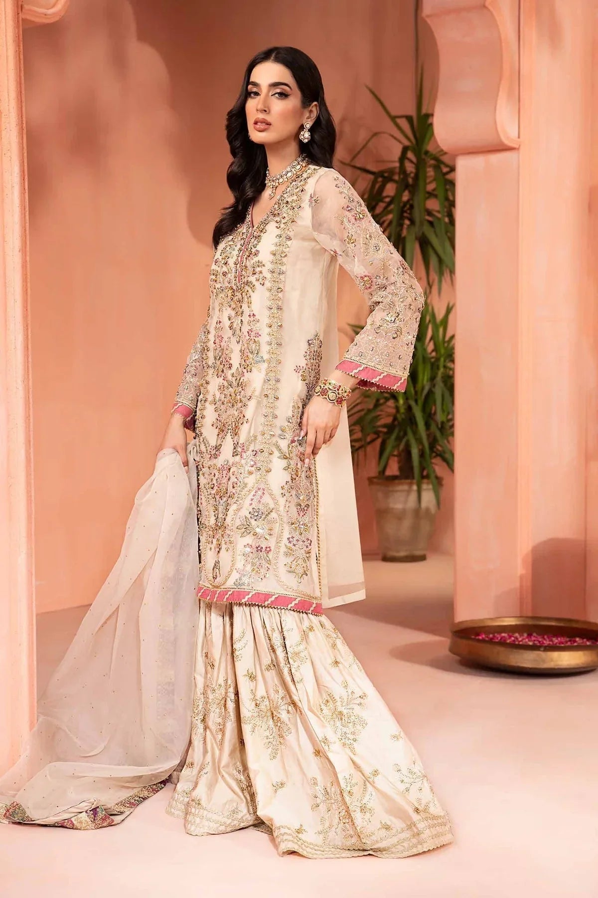 Maria B | Formal Wears | SF-PF24-05 - Aqsa Fabrics