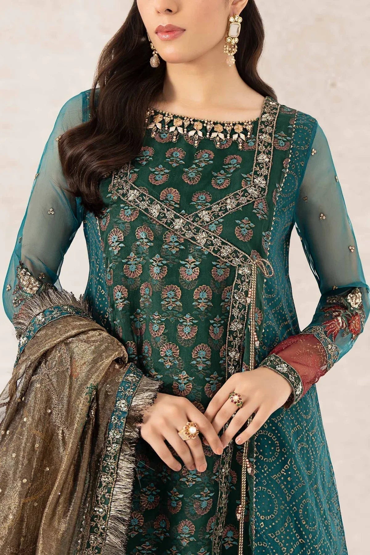 Maria B | Formal Wears | SF-PF24-06 - Aqsa Fabrics
