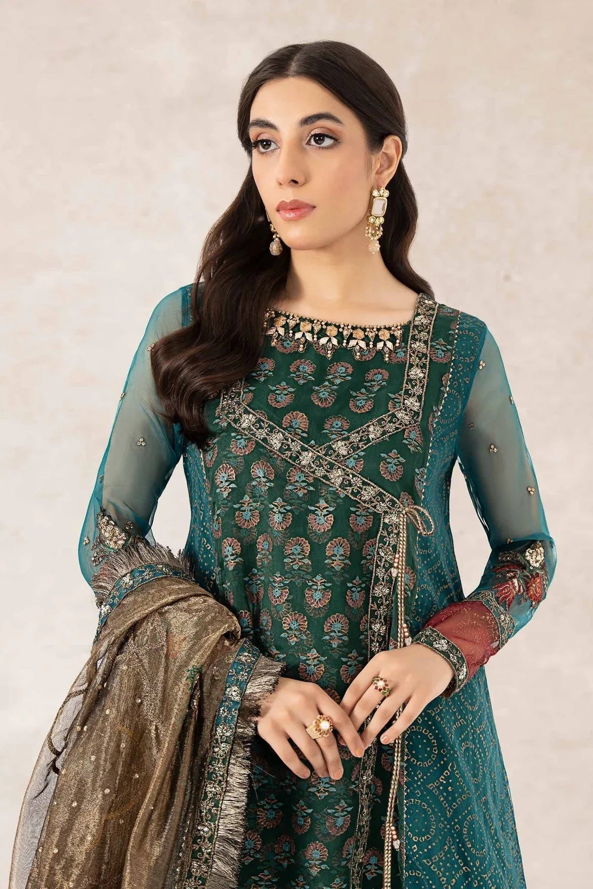 Maria B | Formal Wears | SF-PF24-06 - Aqsa Fabrics
