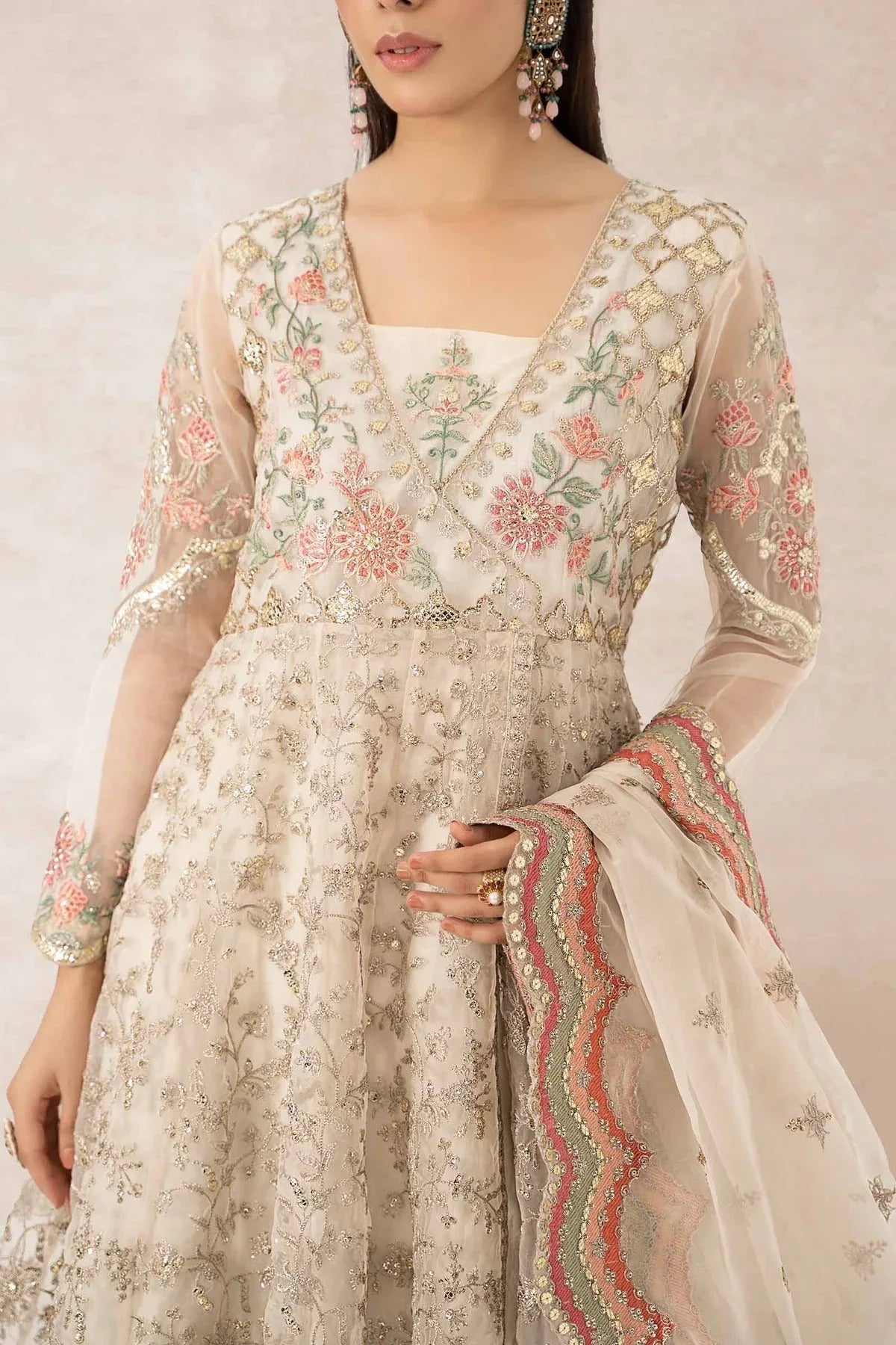 Maria B | Formal Wears | SF-PF24-07 - Aqsa Fabrics