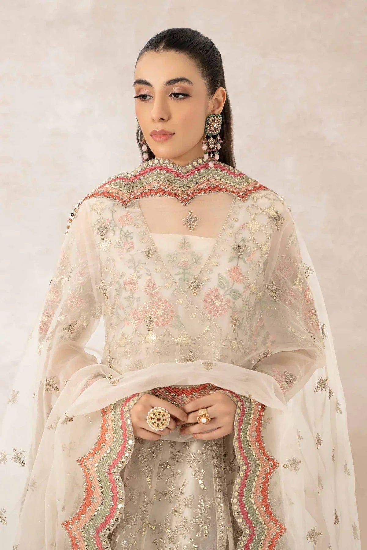 Maria B | Formal Wears | SF-PF24-07 - Aqsa Fabrics
