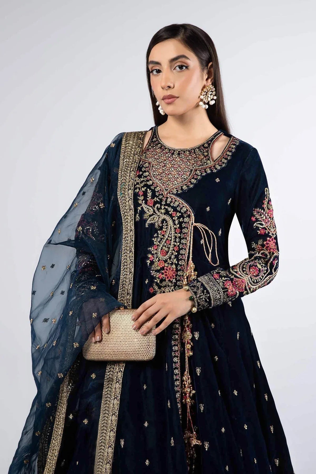 Maria B | Formal Wears | SF-W24-02 - Aqsa Fabrics
