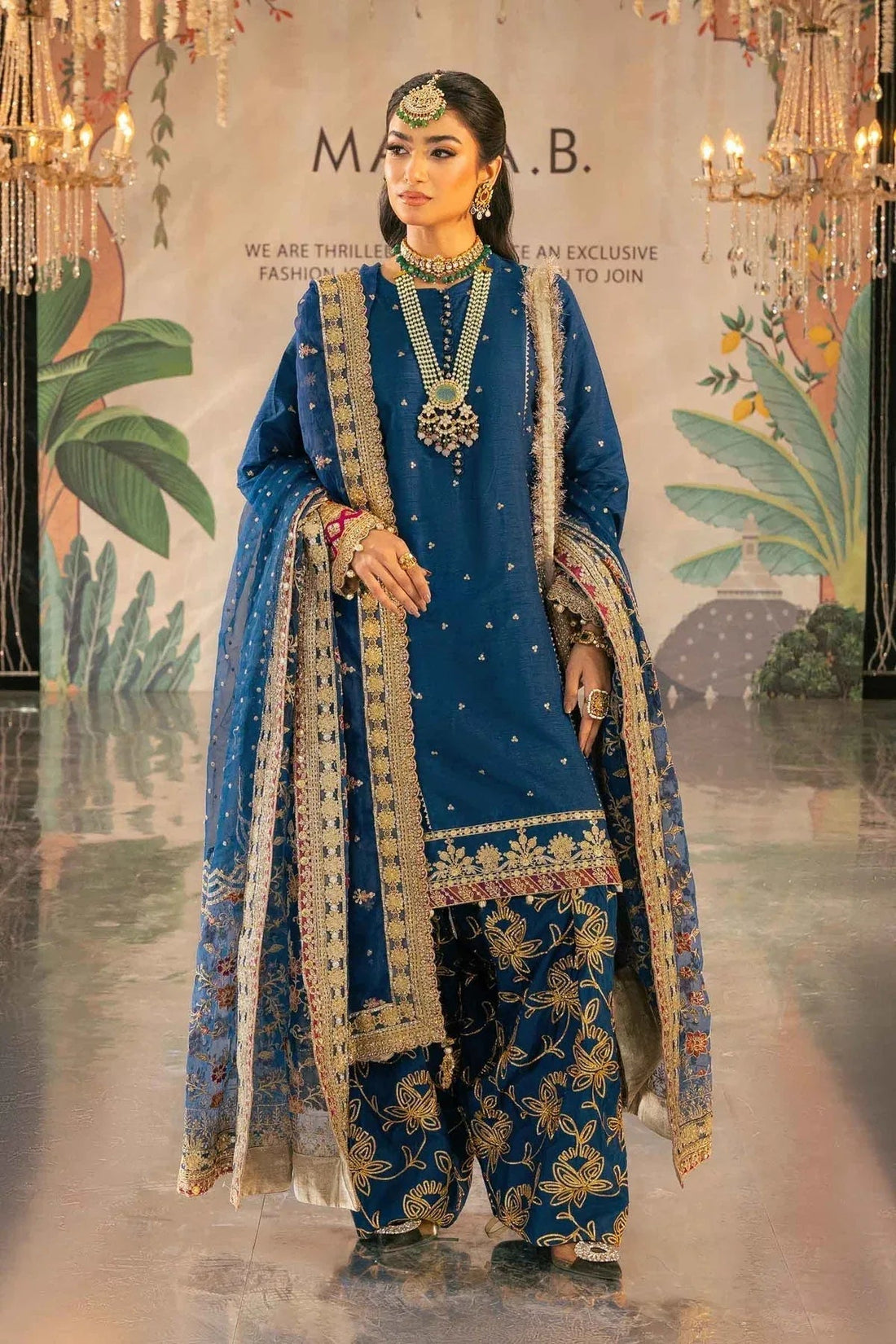 Maria B | Formal Wears | SF-W24-04 - Aqsa Fabrics