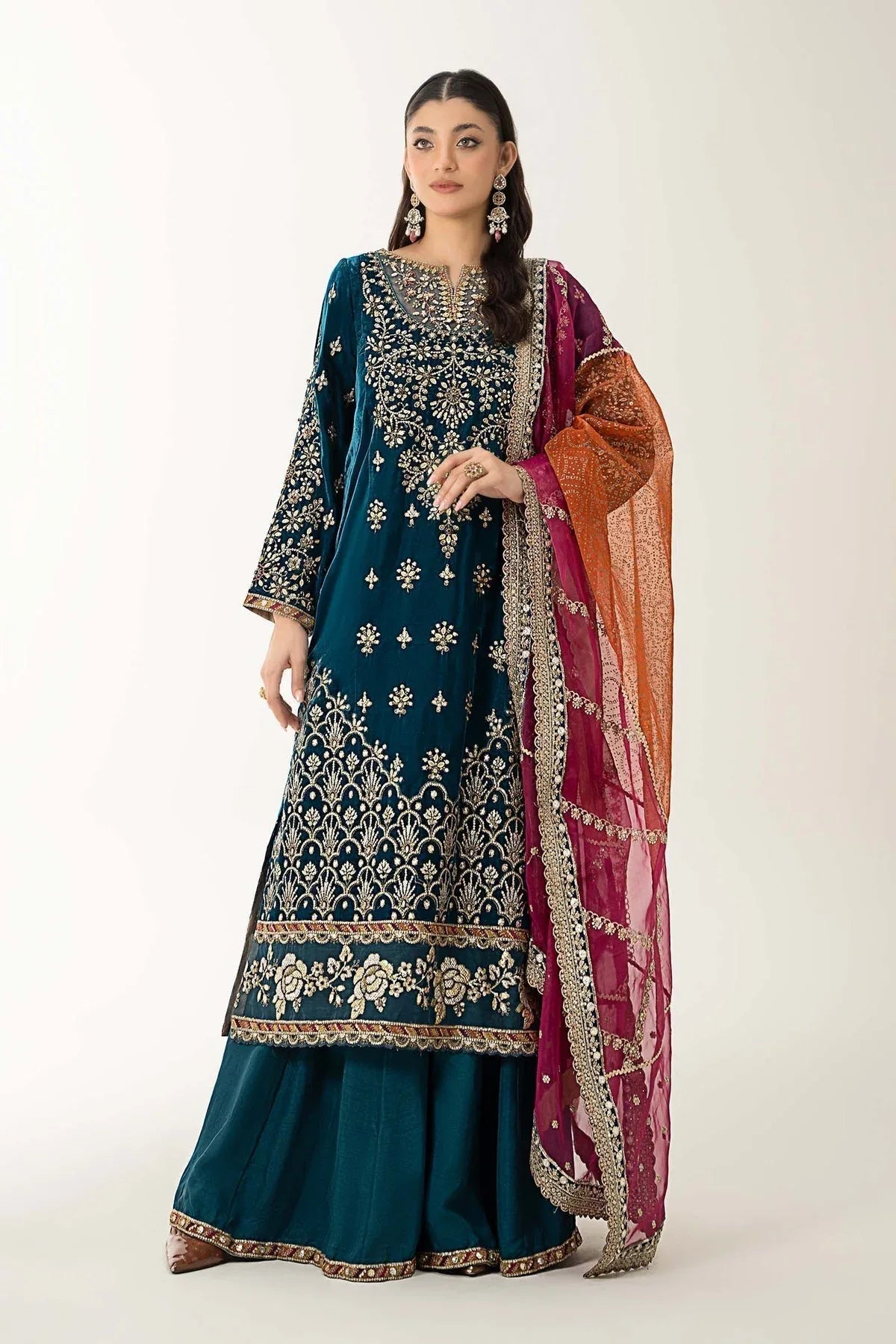 Maria B | Formal Wears | SF-W24-05 - Aqsa Fabrics