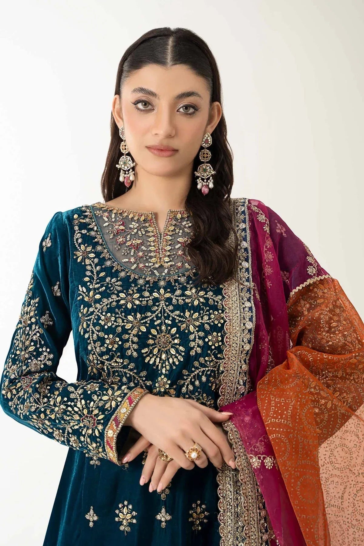 Maria B | Formal Wears | SF-W24-05 - Aqsa Fabrics