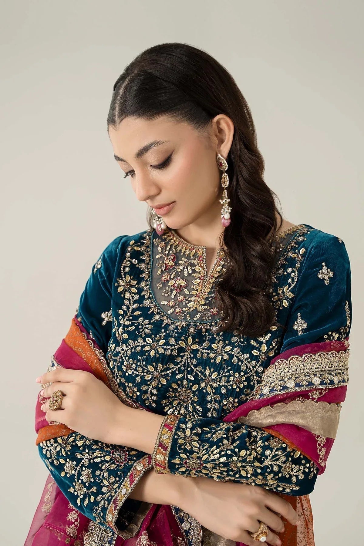 Maria B | Formal Wears | SF-W24-05 - Aqsa Fabrics