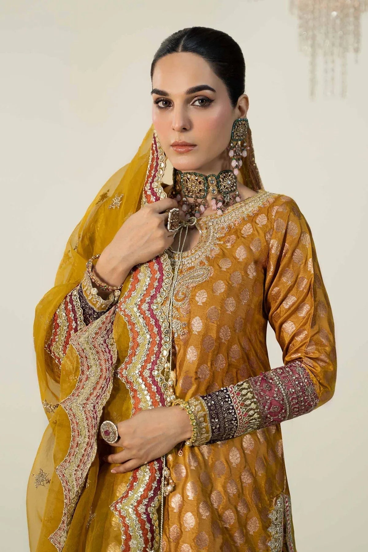 Maria B | Formal Wears | SF-W24-08 - Aqsa Fabrics