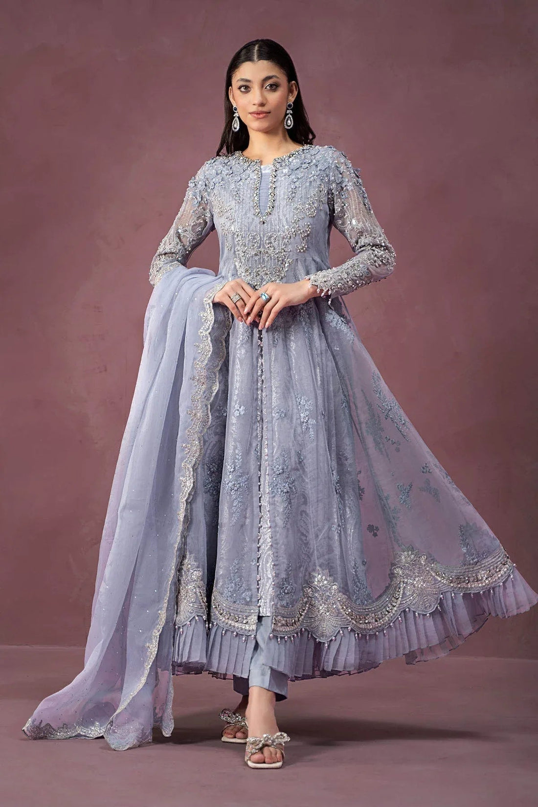 Maria B | Formal Wears | SF-W24-10 - Aqsa Fabrics