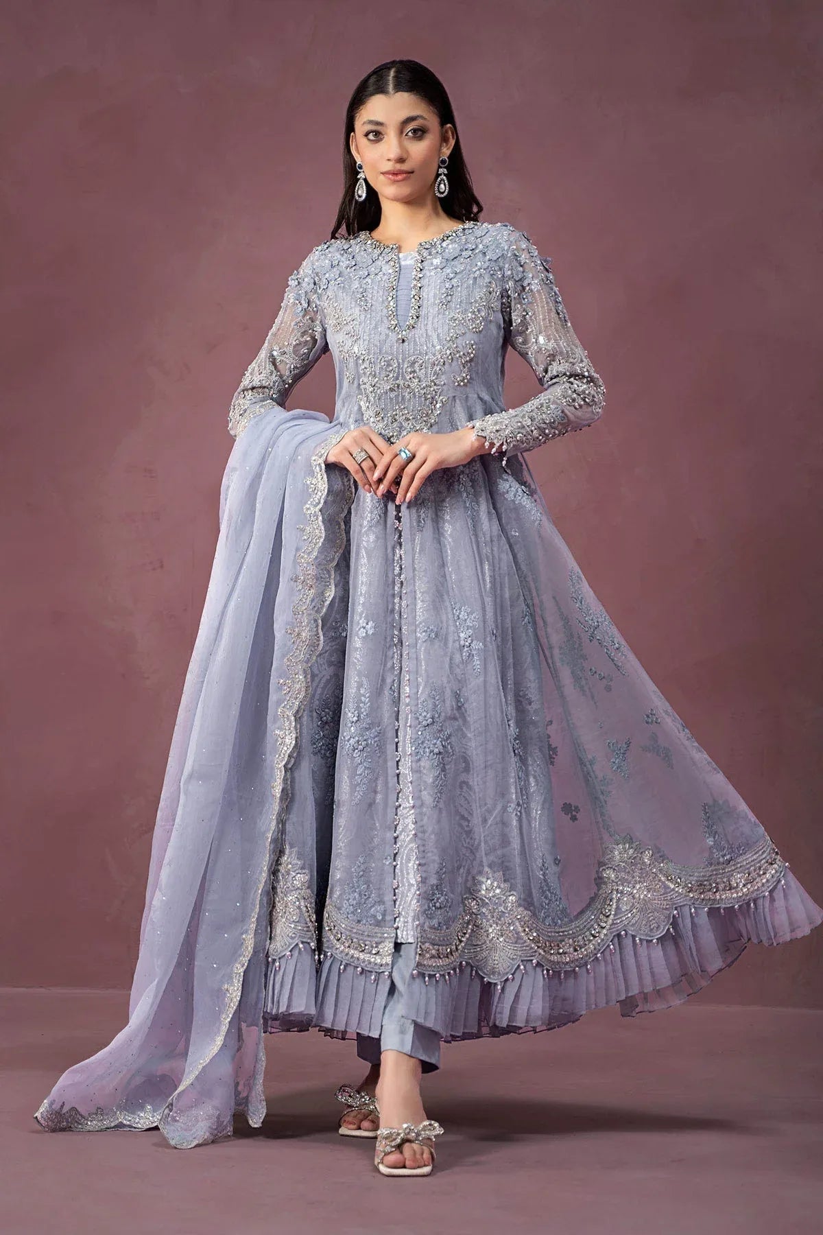 Maria B | Formal Wears | SF-W24-10 - Aqsa Fabrics