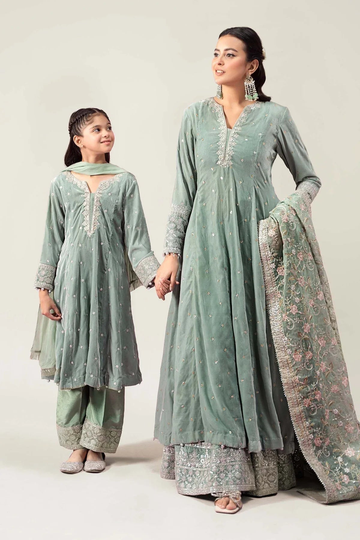 Maria B | Formal Wears | SF-W24-12 - Aqsa Fabrics