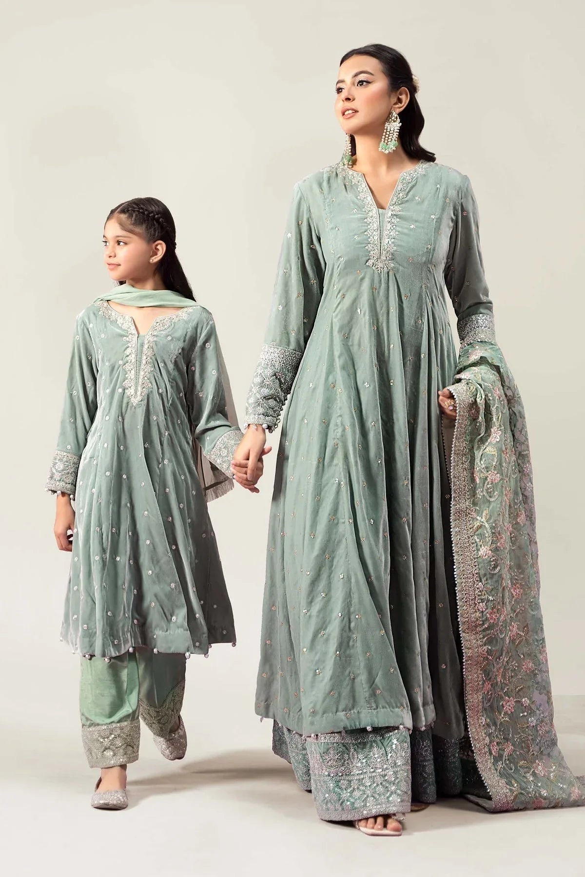 Maria B | Formal Wears | SF-W24-12 - Aqsa Fabrics