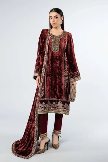 Maria B | Formal Wears | SF-W24-14 - Aqsa Fabrics