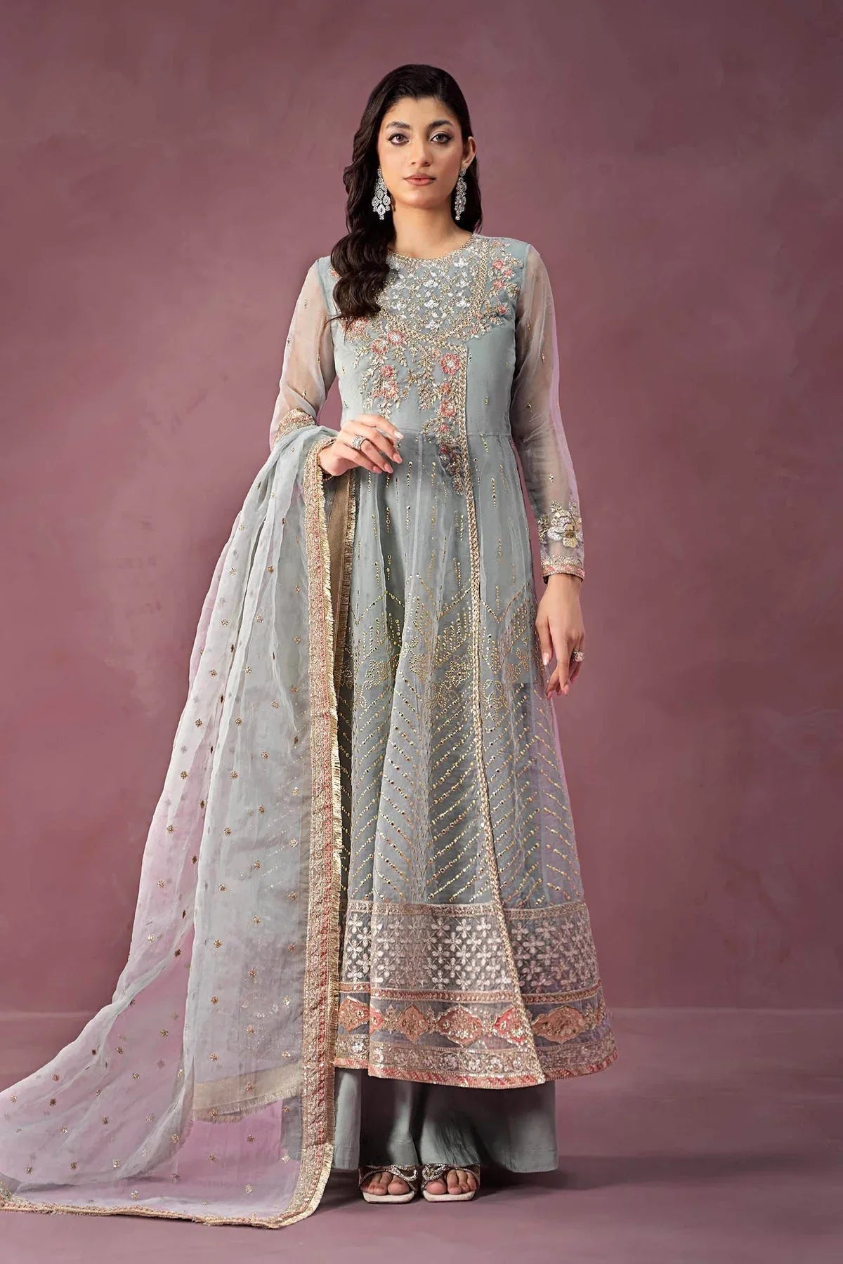 Maria B | Formal Wears | SF-W24-19 - Aqsa Fabrics