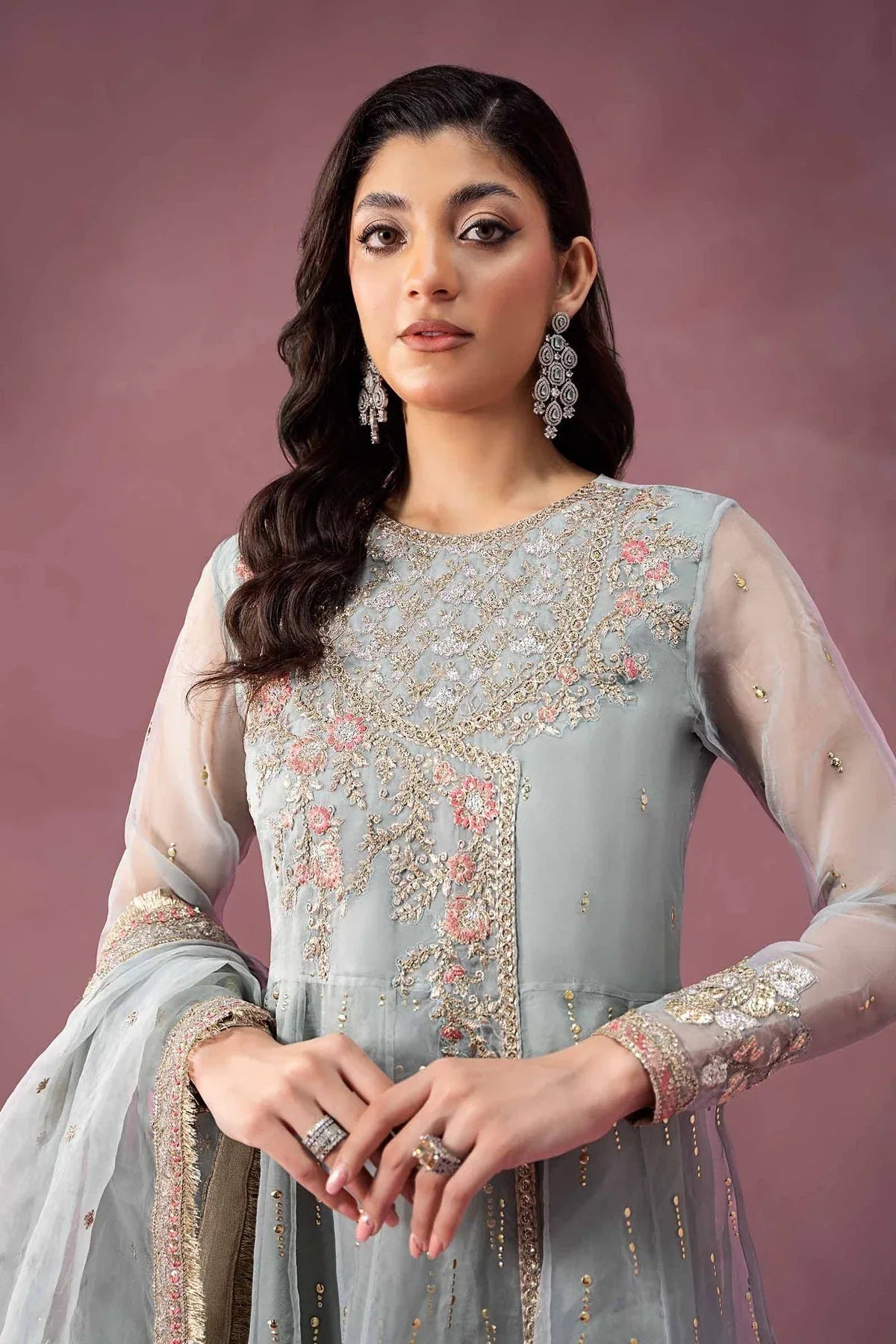 Maria B | Formal Wears | SF-W24-19 - Aqsa Fabrics