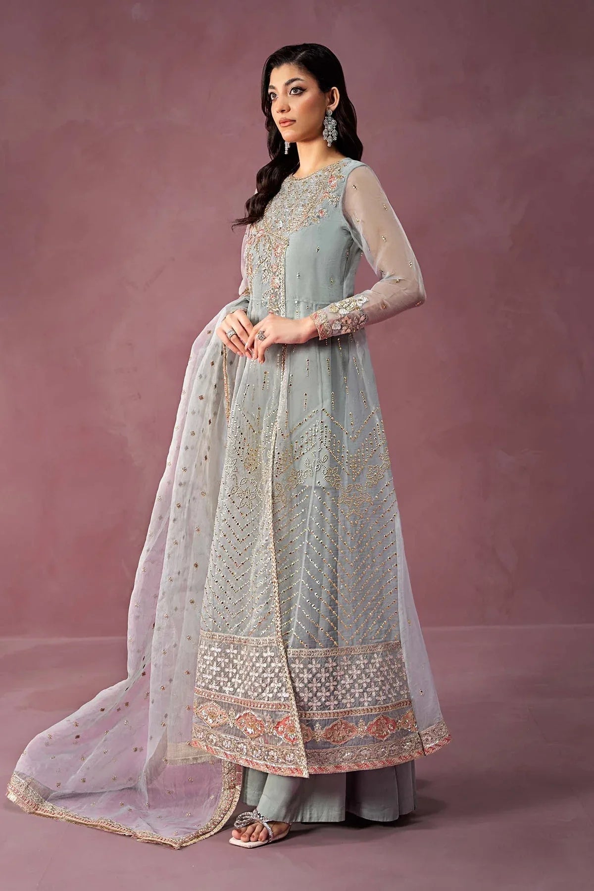 Maria B | Formal Wears | SF-W24-19 - Aqsa Fabrics