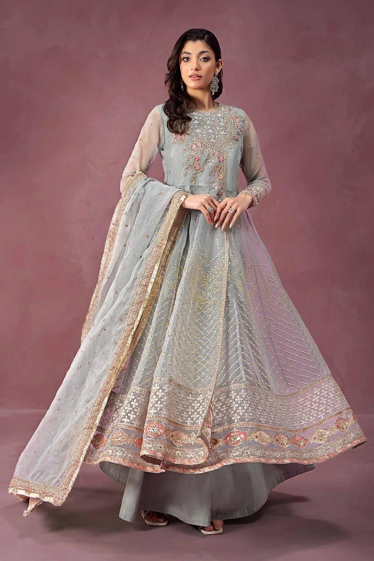 Maria B | Formal Wears | SF-W24-19 - Aqsa Fabrics