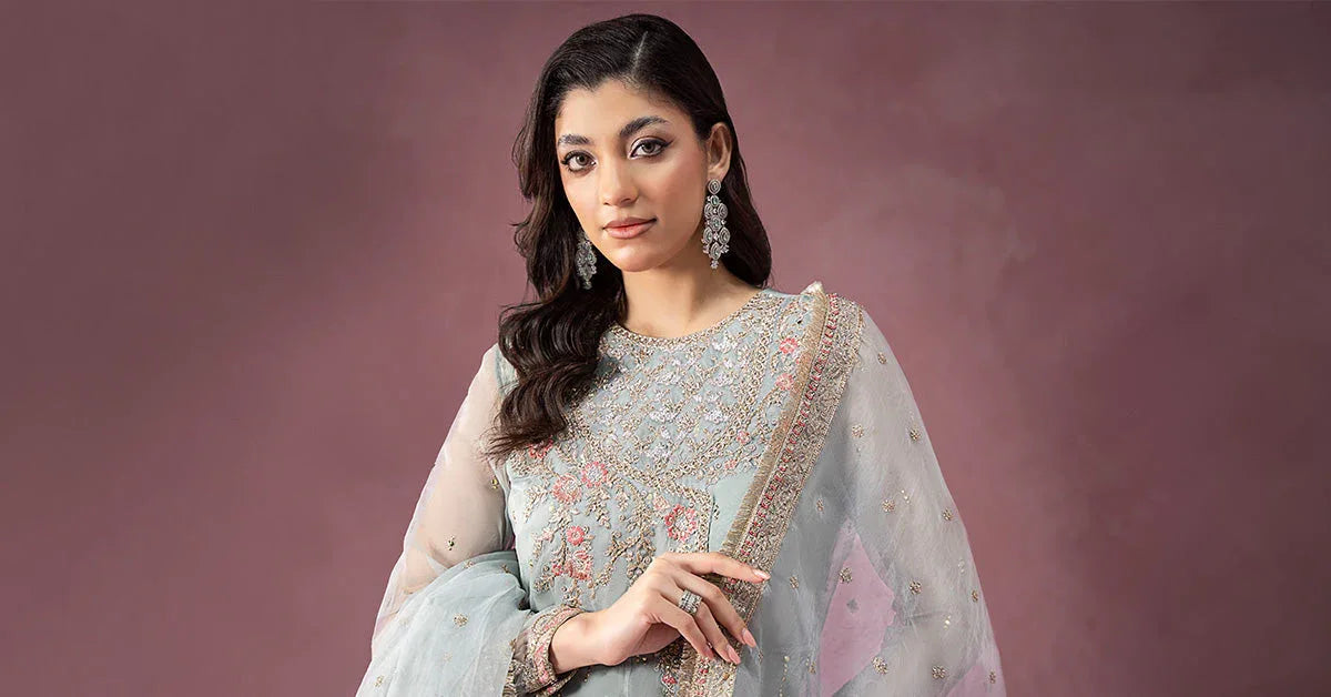 Maria B | Formal Wears | SF-W24-19 - Aqsa Fabrics