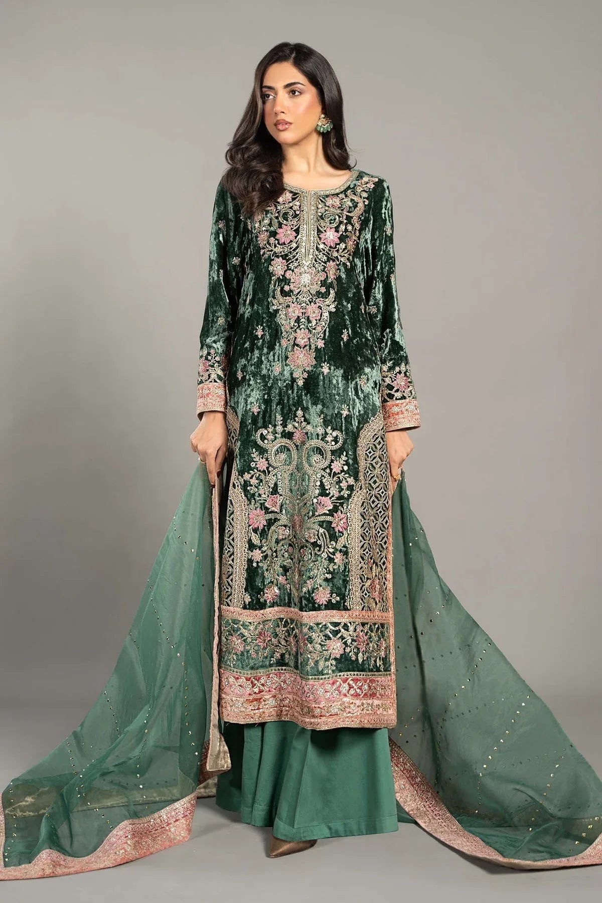 Maria B | Formal Wears | SF-W24-21 - Aqsa Fabrics