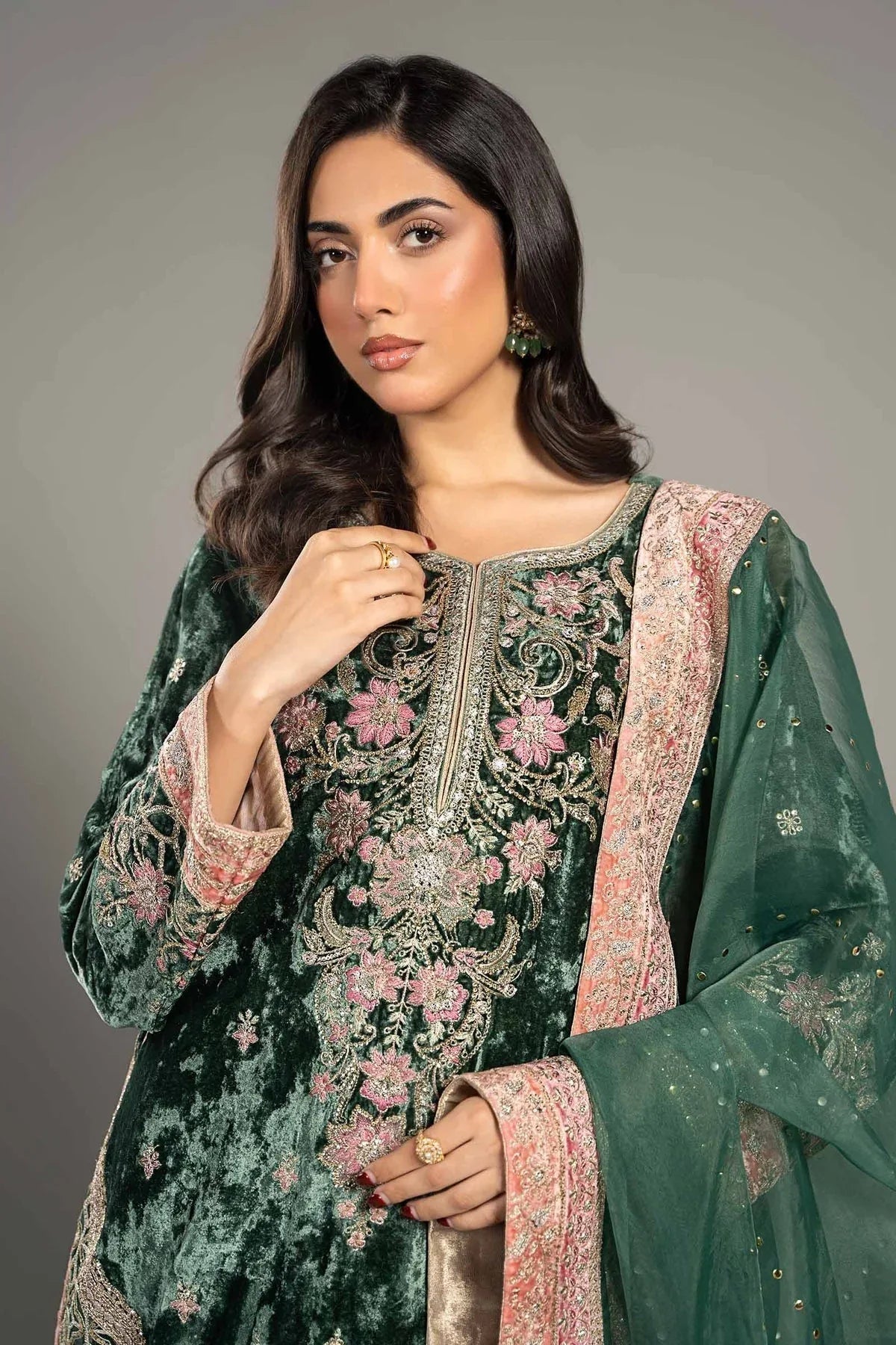 Maria B | Formal Wears | SF-W24-21 - Aqsa Fabrics