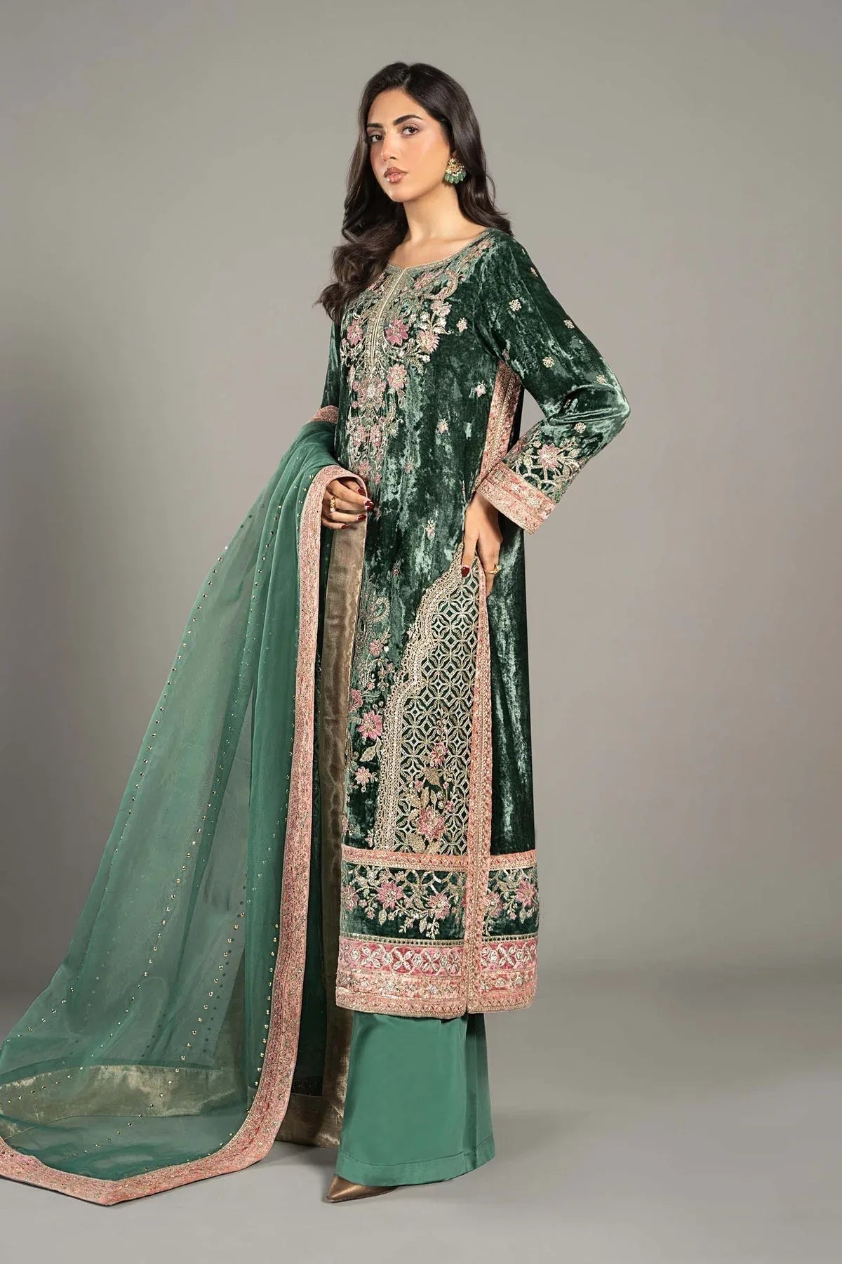 Maria B | Formal Wears | SF-W24-21 - Aqsa Fabrics