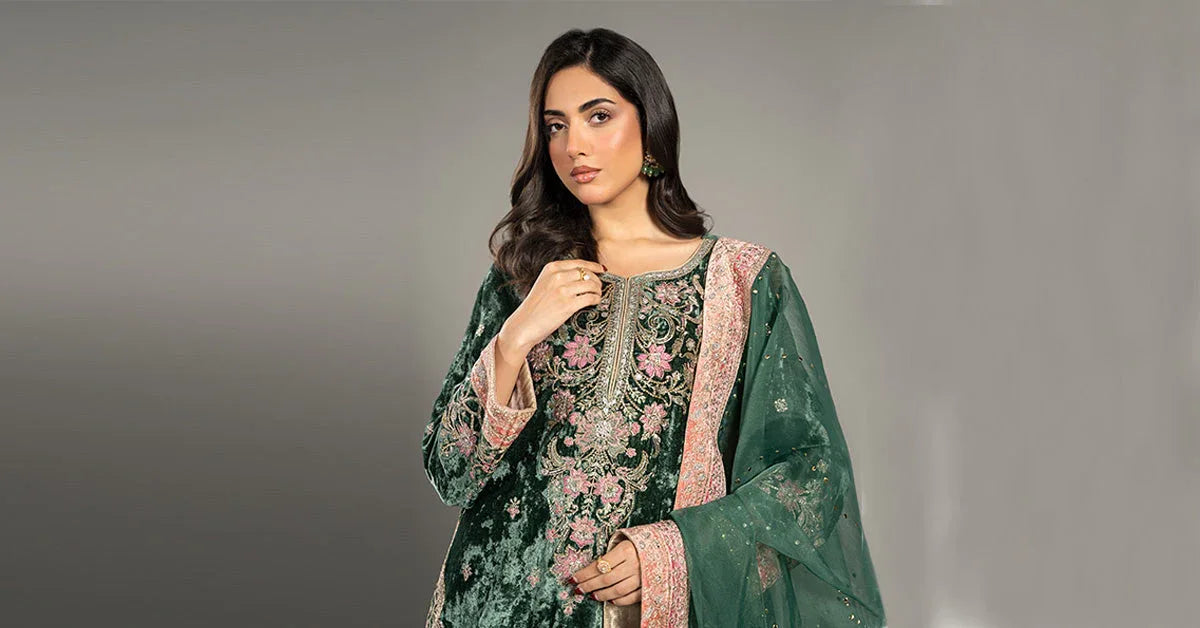 Maria B | Formal Wears | SF-W24-21 - Aqsa Fabrics