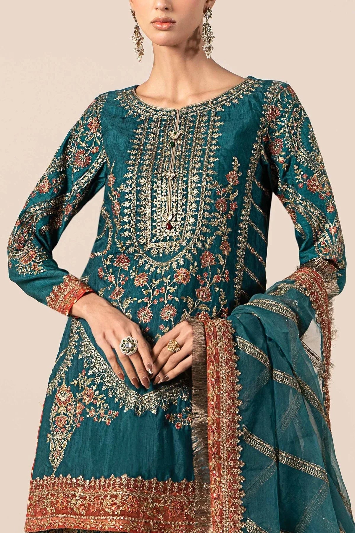 Maria B | Formal Wears | SF-W24-25 - Aqsa Fabrics